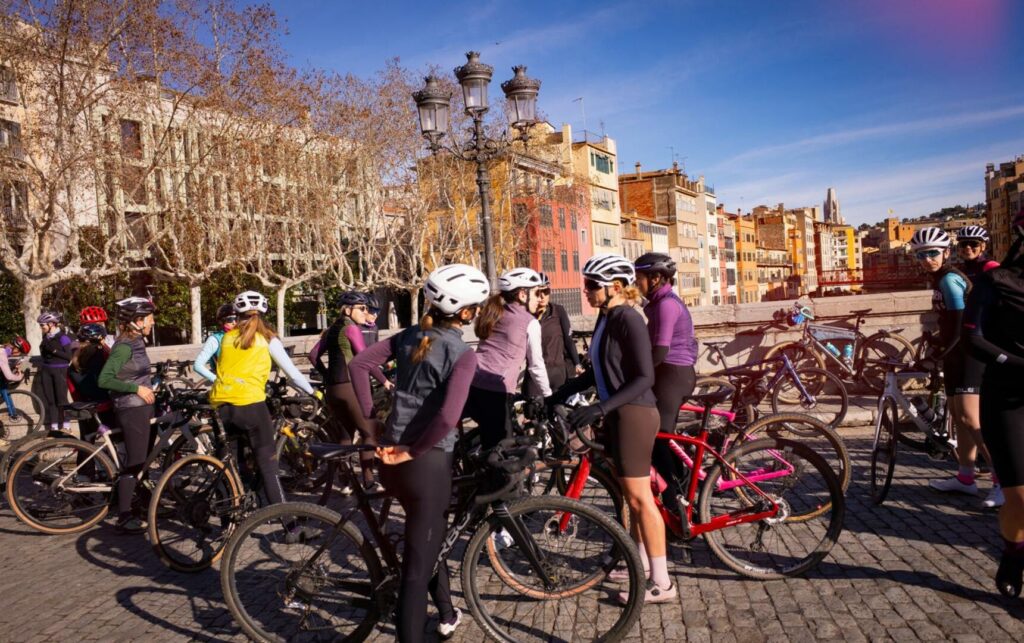 Gravel cycling routes in Girona