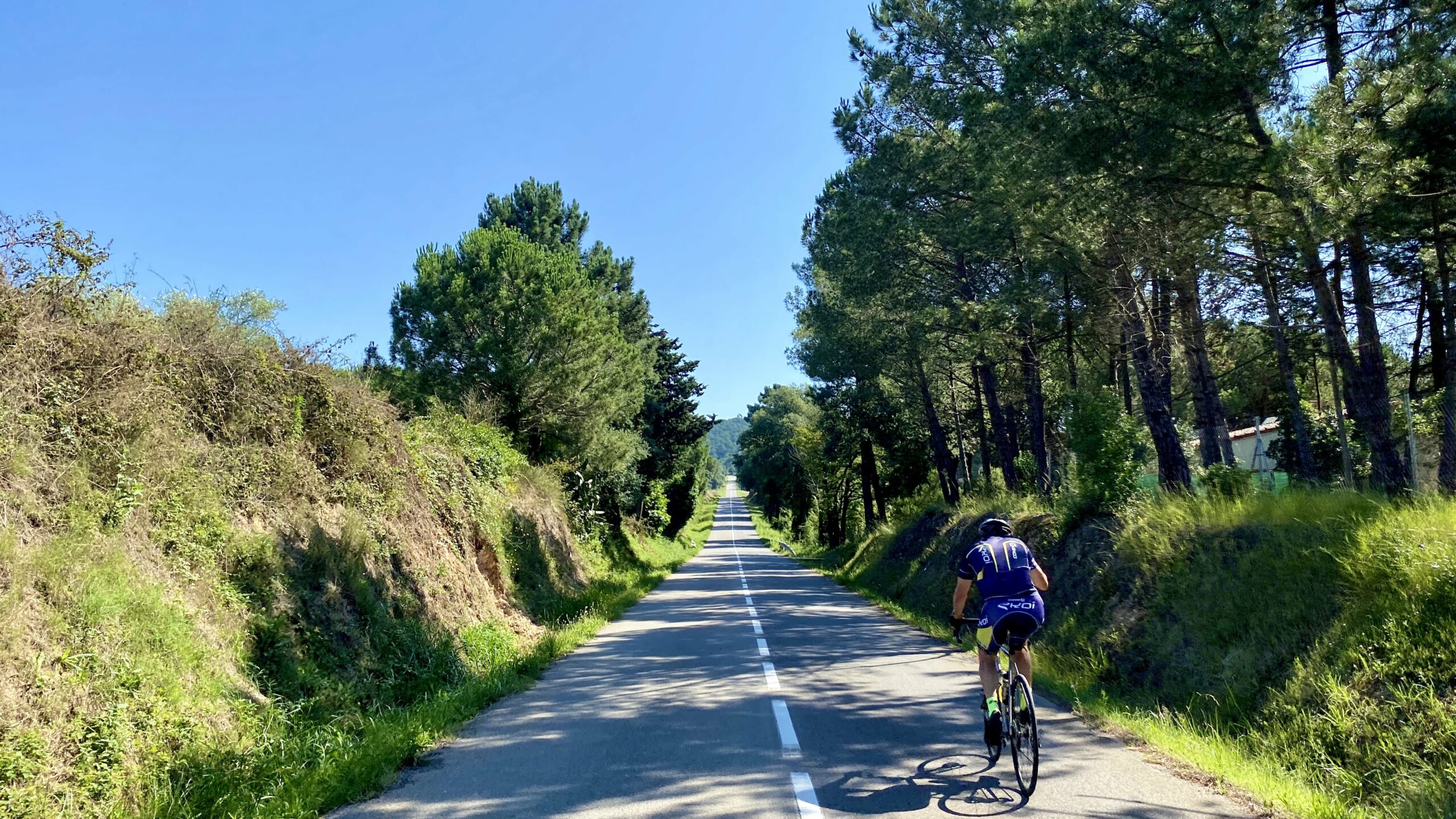 Santa Pellaia: una pujada que forma part de moltes de les millors rutes ciclistes de Girona