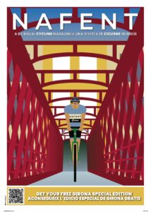 Nafent Girona Cycling Poster (digital file only)