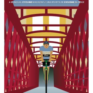 Nafent Girona Cycling Poster