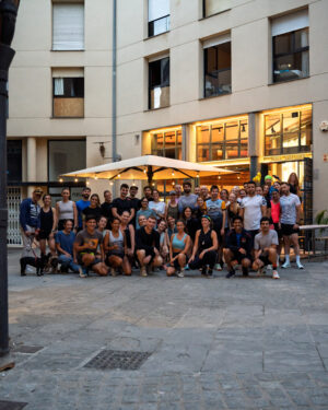 Carrera social de rutina Nafent