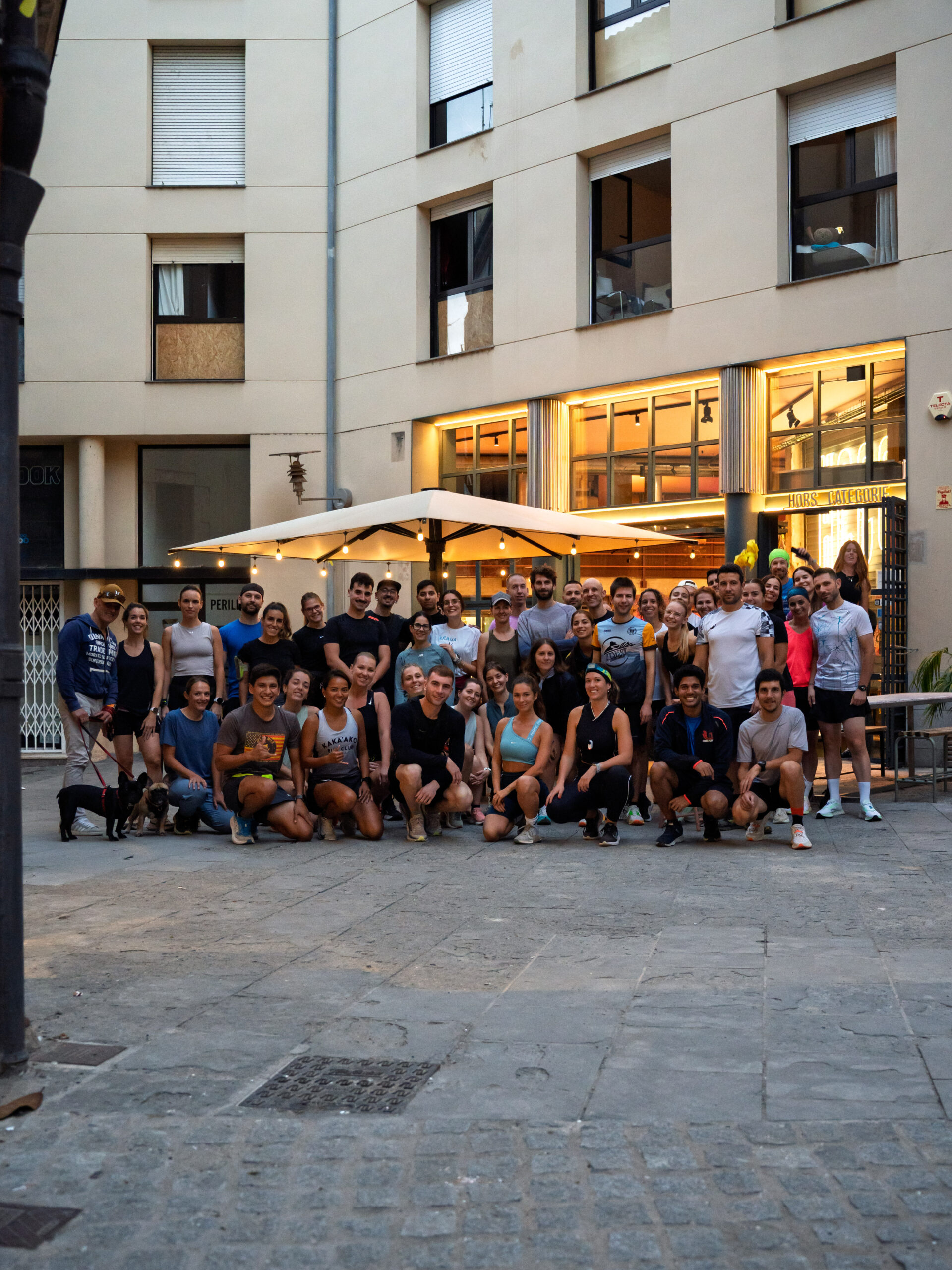 Carrera social de rutina Nafent