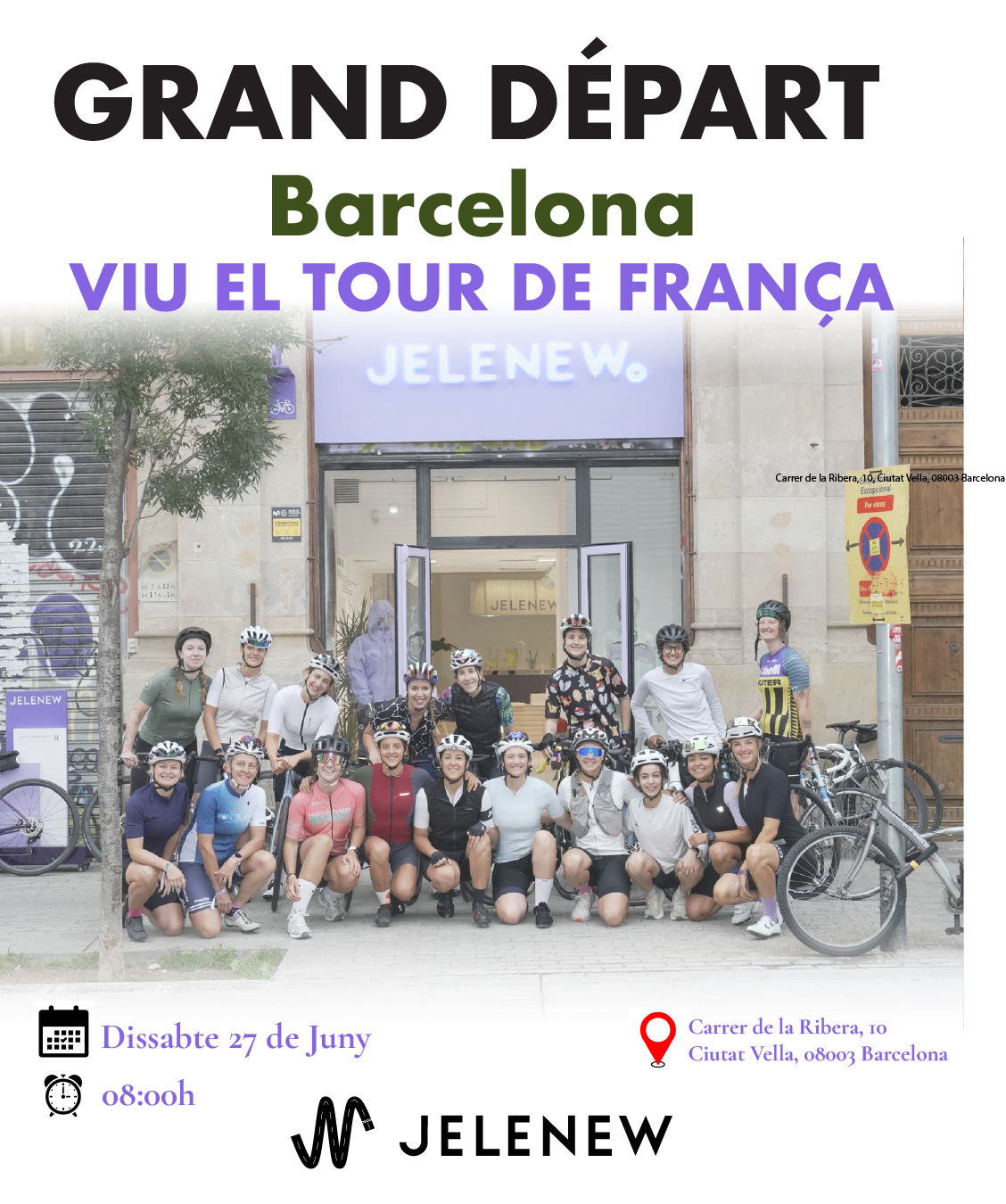 Grand Départ Social Ride – JELENEW X Nafent Social Club