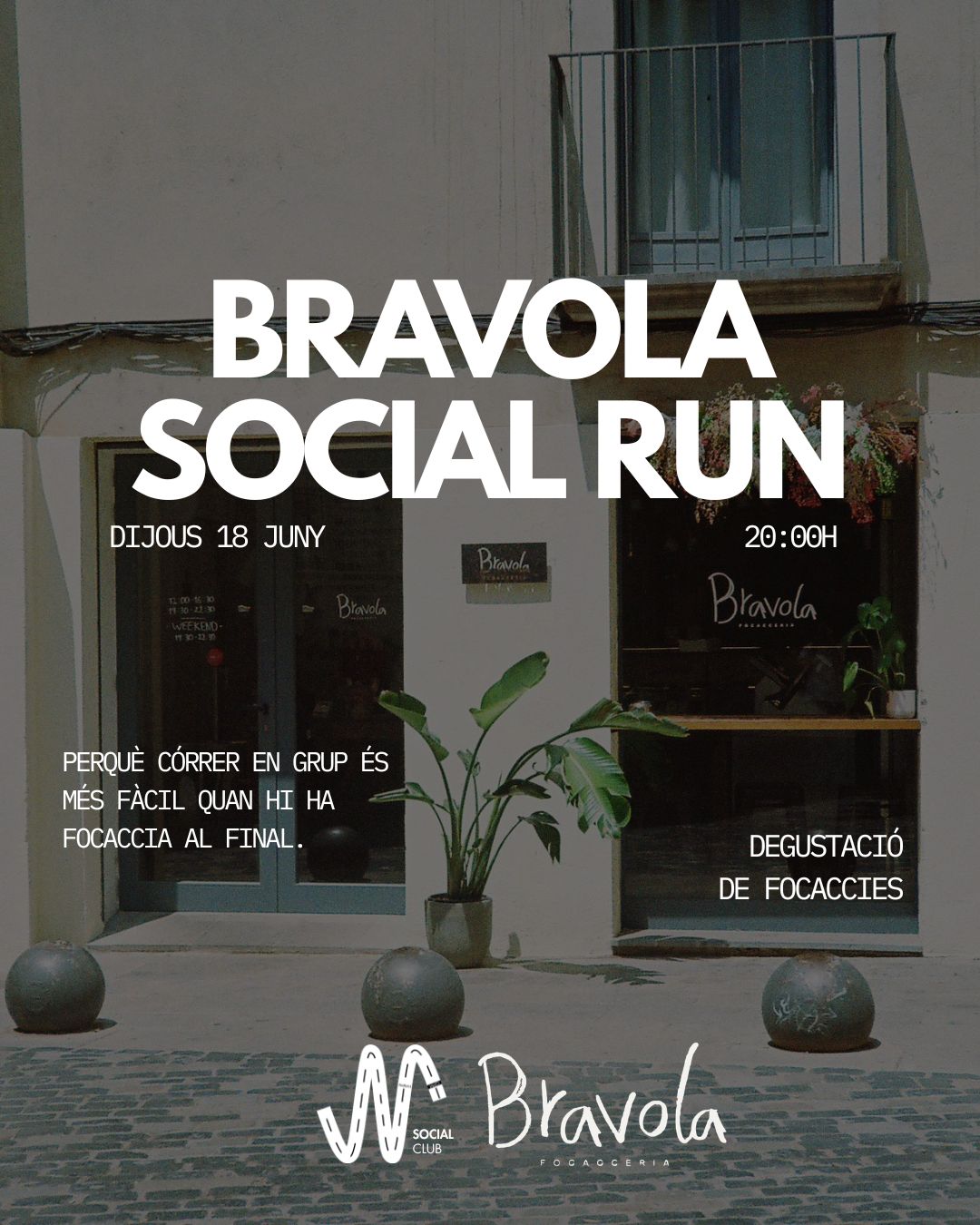 Nafent X Bravola | Focaccia Social Run