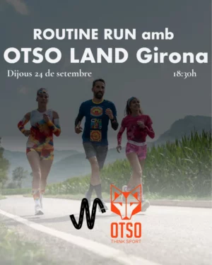 Nafent X OTSO LAND Girona | Social Run + Drink