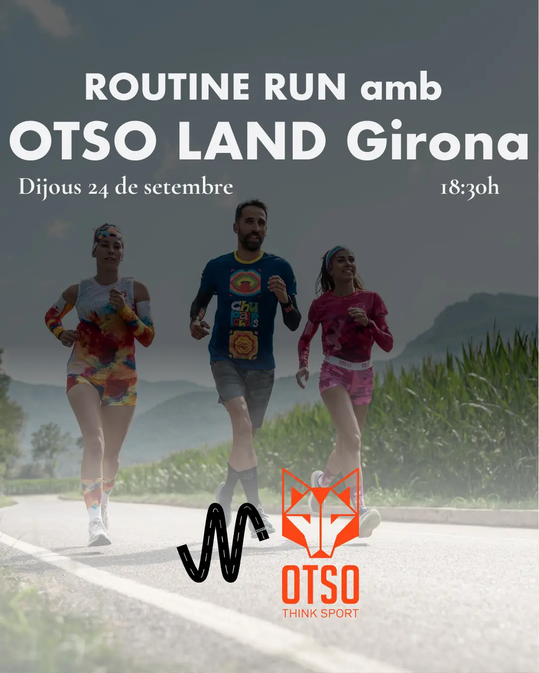 Nafent X OTSO LAND Girona | Social Run + Beguda